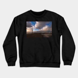 Clouds at Sheringham Town Crewneck Sweatshirt